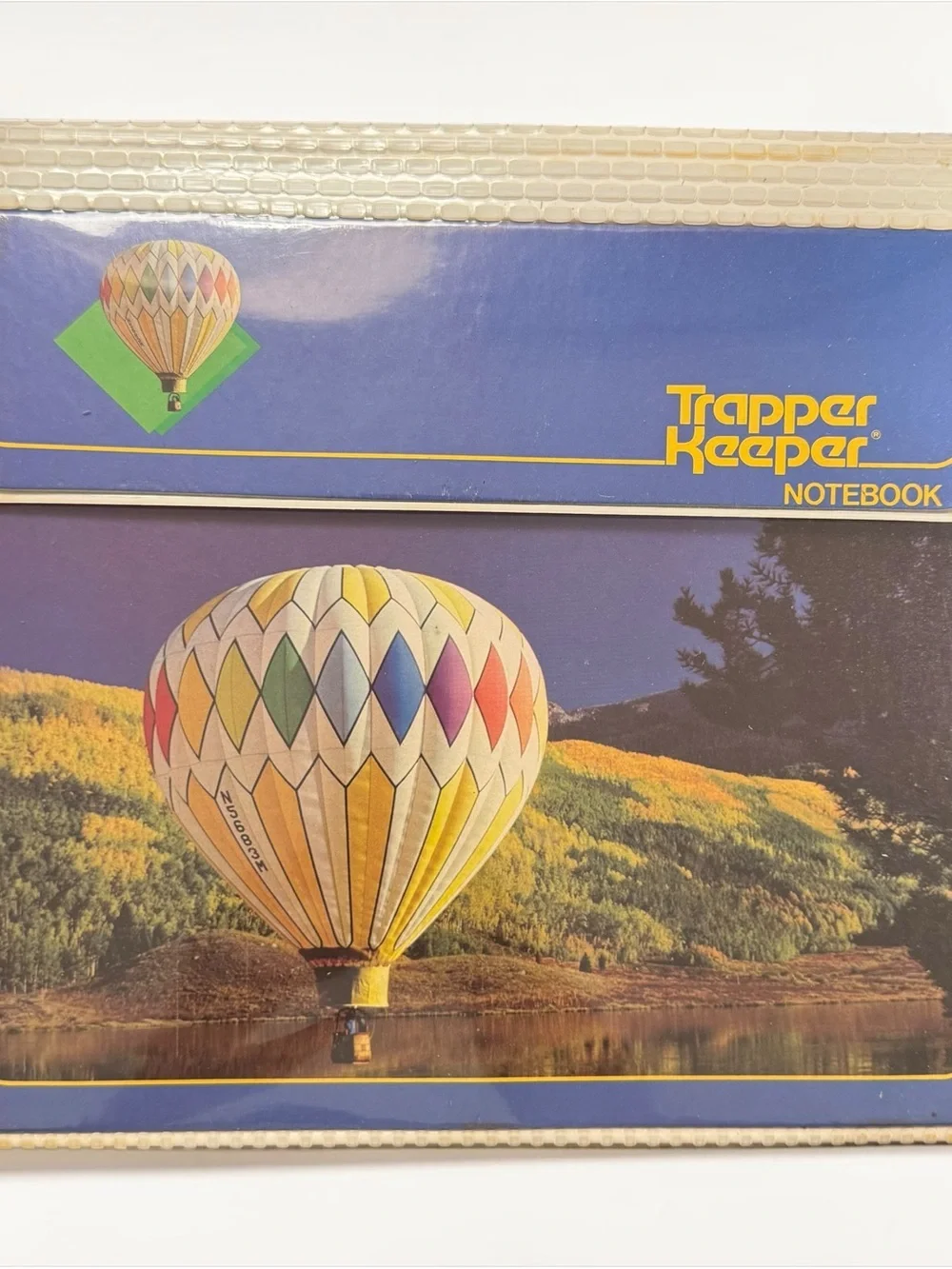 Vintage Original 80’s Hot Air Balloon Trapper Keeper Folder Stranger Things
